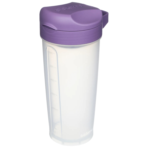 SISTEMA Hydrate Active Shaker 0,75 l - shaker do odżywek i białka plastikowy