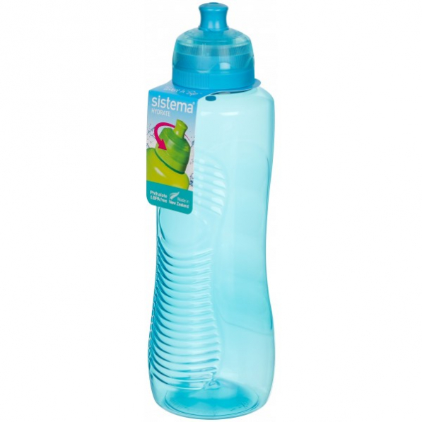 SISTEMA Hydrate Gripper Bottle 0,8 l turkusowy - bidon plastikowy
