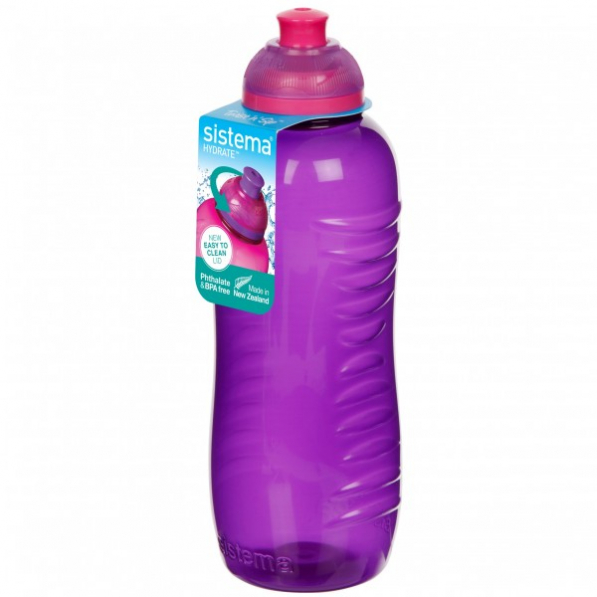 SISTEMA Hydrate Squeeze Bottle 0,46 l fioletowy - bidon plastikowy
