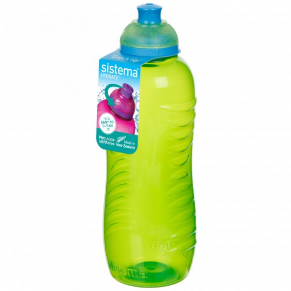 SISTEMA Hydrate Squeeze Bottle 0,46 l zielony - bidon plastikowy