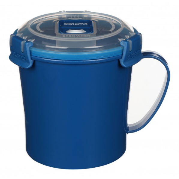 SISTEMA Microwave Medium Soup Mug Colour 0,65 l - lunch box / pojemnik na zupę do mikrofali