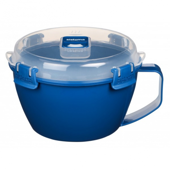 SISTEMA Microwave Noodle 0,94 l niebieski - lunch box / pojemnik do mikrofali