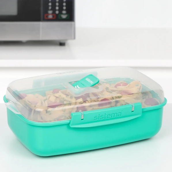 SISTEMA Microwave Rectangle 1,25 l - lunch box / pojemnik do mikrofali