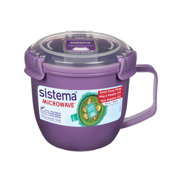 SISTEMA Microwave Small Soup Mug 0,56 l - lunch box / pojemnik na zupę do mikrofali