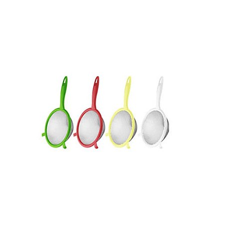 TESCOMA Presto 8 cm czerwone - sitko kuchenne plastikowe