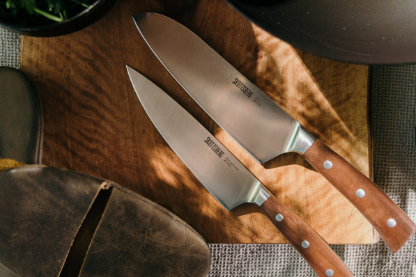 SKOTTSBERG 17 cm - japoński nóż Santoku ze stali nierdzewnej