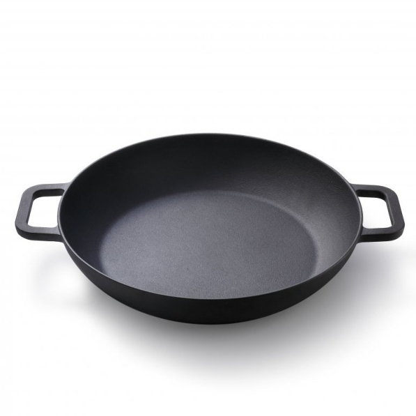 SKOTTSBERG Cast Iron 31,5 cm - patelnia żeliwna na ognisko nieprzywierająca z pokrywką