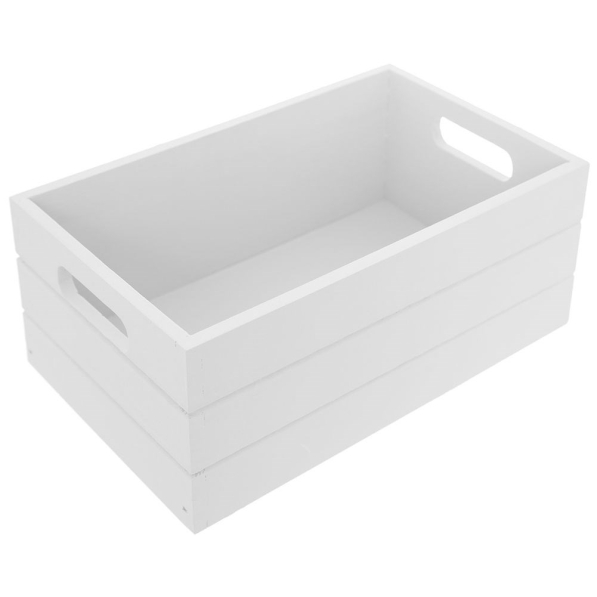 Skrzynia drewniana / organizer do przechowywania 36 x 26 cm