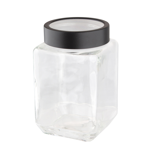 Słoik / Pojemnik szklany kwadratowy 0,7 l
