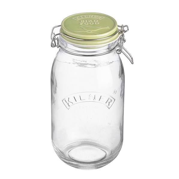 KILNER Bird 2 l - słoik na karmę dla zwierząt szklany