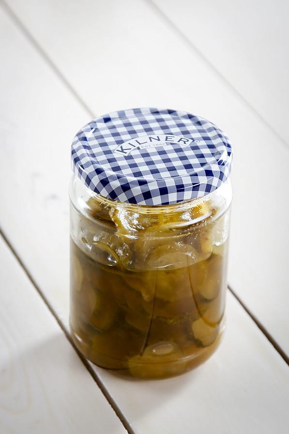 KILNER Grid 0,4 l - słoik na przetwory szklany typu twist