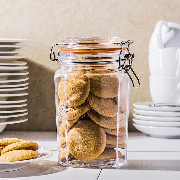 KILNER Top Jar 0,9 l - słoik na przetwory typu wek szklany