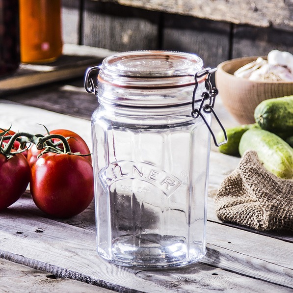 KILNER Top Jar 0,9 l - słoik na przetwory typu wek szklany