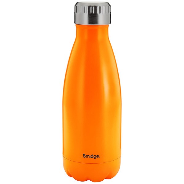 SMIDGE Citrus Bottle 0,32 l pomarańczowy - termos / butelka termiczna stalowa