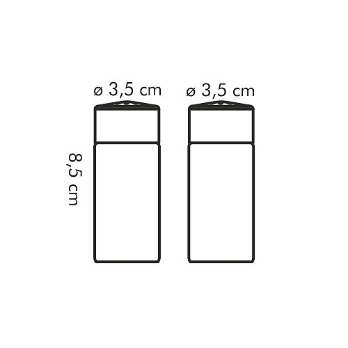 TESCOMA Classic Club maxi - solniczka i pieprzniczka szklane