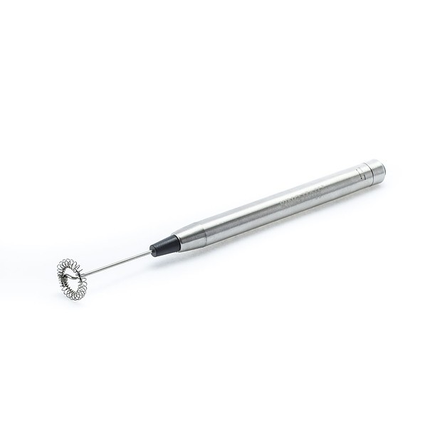 Spieniacz do mleka elektryczny stalowy KINGHOFF LATTE PEN 19 cm