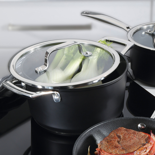 SPRING Meridian Intense Pro 1,4 l - garnek ze stali nierdzewnej z pokrywką
