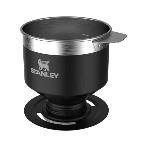 STANLEY Classic czarny - dripper / filtr do kawy ze stali nierdzewnej