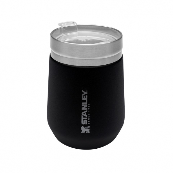 STANLEY Everyday Tumbler 300 ml czarny - kubek termiczny stalowy