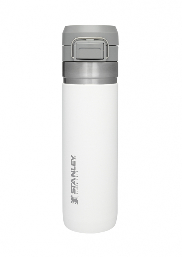 STANLEY Quick Flip 0,7 l biała - termos / butelka termiczna ze stali nierdzewnej
