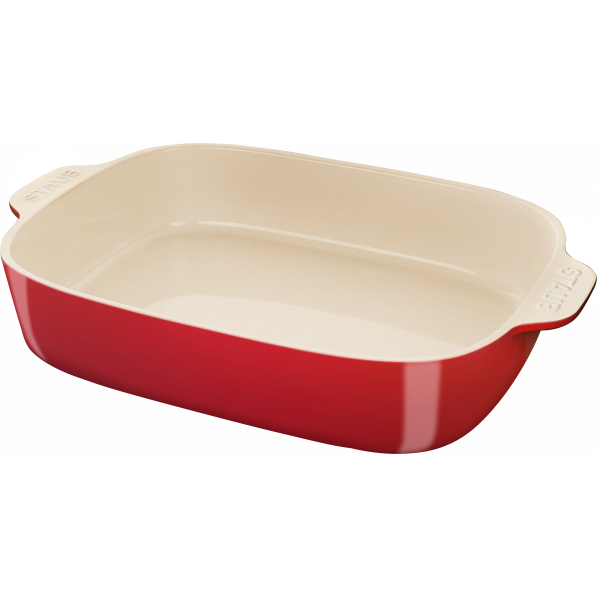 STAUB Cooking 3,7 l białe - naczynie żaroodporne do zapiekania ceramiczne