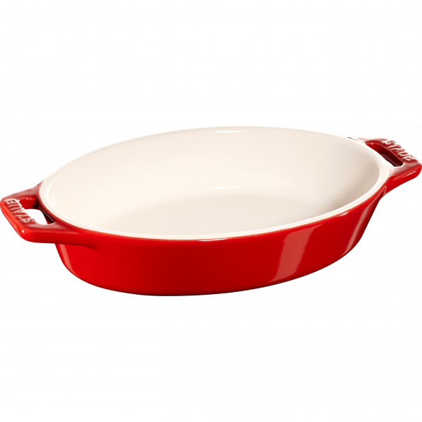 STAUB Cooking 400 ml czerwone - naczynie żaroodporne do zapiekania ceramiczne