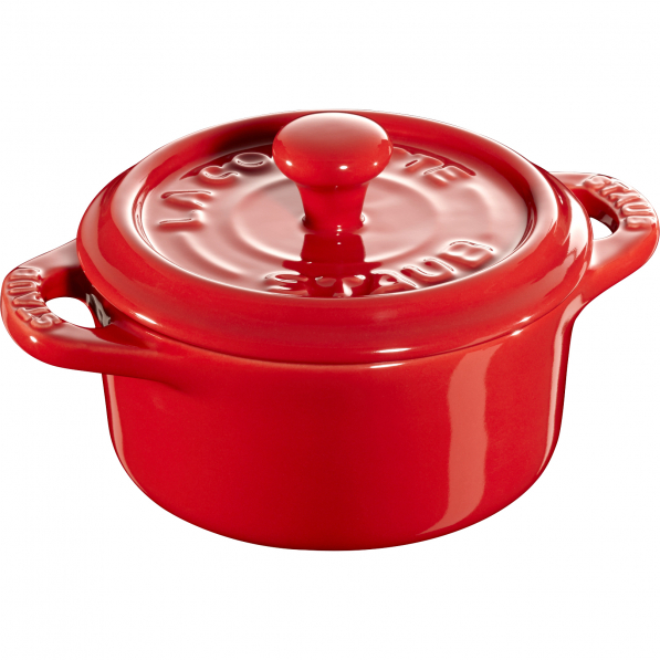 STAUB Gift Giving 4 szt. 200 ml czerwone - kokilki / naczynia do zapiekania ceramiczne