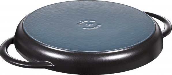 STAUB Grill 26 x 26 cm czarna - patelnia grillowa żeliwna