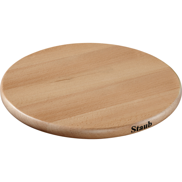 STAUB 23 cm - podkładka pod garnek magnetyczna drewniana