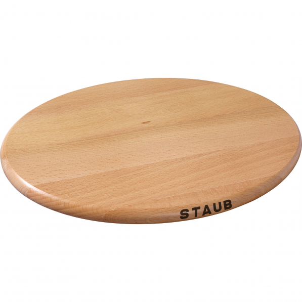 STAUB Heavy 29 x 20 cm - podkładka pod garnek magnetyczna drewniana