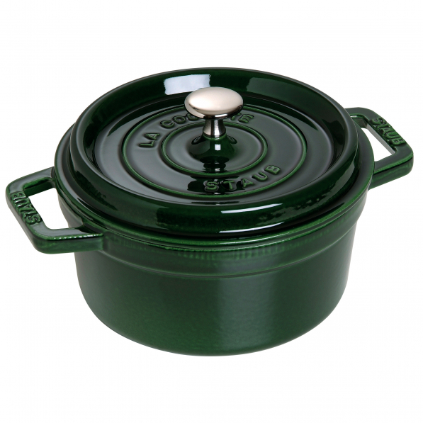 STAUB La Cocotte 1,7 l zielony - garnek żeliwny z pokrywką