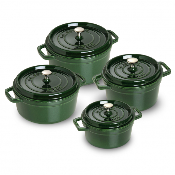STAUB La Cocotte 4 szt. - zestaw 4 garnków żeliwnych z pokrywkami