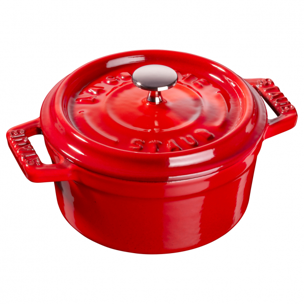 STAUB La Cocotte Mini 250 ml czerwona - kokilka / naczynie do zapiekania żeliwne z pokrywką