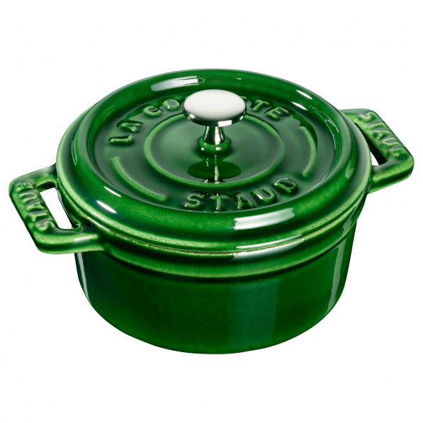 STAUB La Cocotte Mini 250 ml zielona - kokilka / naczynie do zapiekania żeliwne z pokrywką