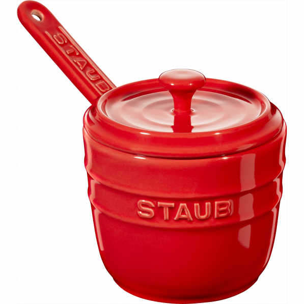 STAUB Storage 0,25 l - pojemnik ceramiczny na sól z łyżeczką