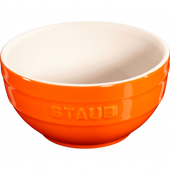 STAUB Serving 0,4 l pomarańczowa - miska kuchenna ceramiczna