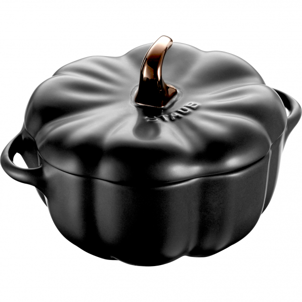 STAUB Special Cocotte 0,7 l czarne - kokilka / naczynie do zapiekania ceramiczne z pokrywką