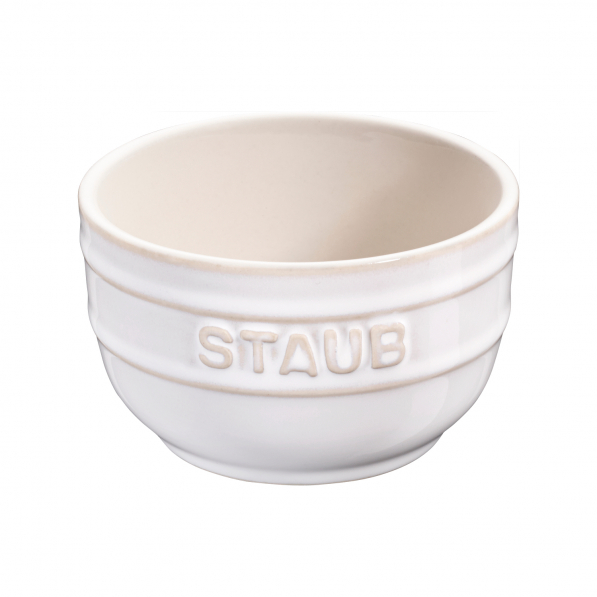 STAUB XS-Minis 200 ml 4 szt. białe - kokilki / naczynia do zapiekania ceramiczne