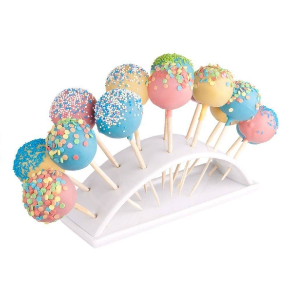 Stojak na lizaki cake pops porcelanowy FOOD FOR LOVE BIAŁY