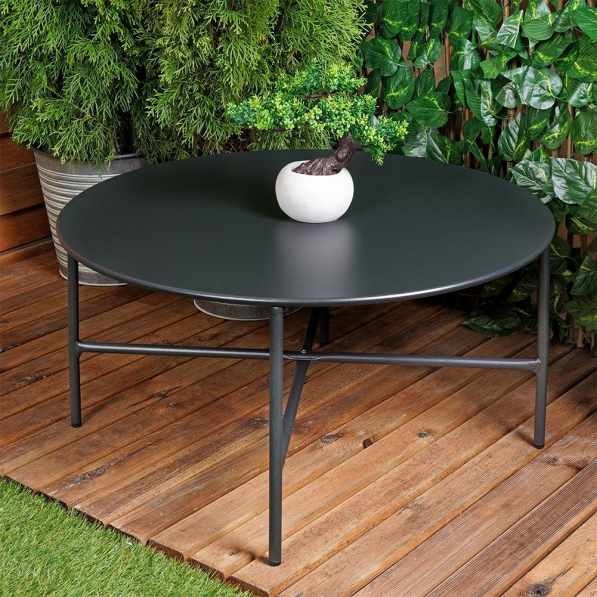 Stolik kawowy metalowy AMBIANCE 70 cm