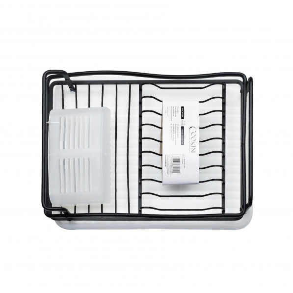 Suszarka do naczyń metalowa COOKINI BASIC KITCHEN DISHES 36 x 26 cm