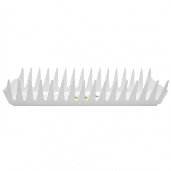 Suszarka do naczyń plastikowa DISHES BIAŁA 39 x 13 cm