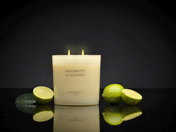 Świeca zapachowa sojowa w słoiku CERERIA MOLLA BOUTIQUE BERGAMOTTO DI CALABRIA 600 g