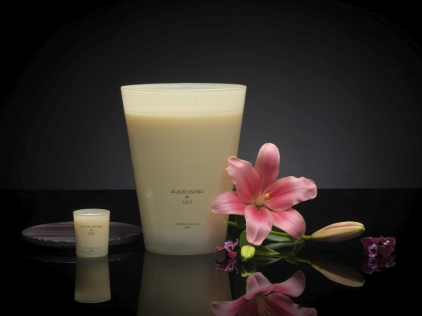Świeca zapachowa sojowa w słoiku CERERIA MOLLA BOUTIQUE BLACK ORCHID AND LILY 3,5 kg