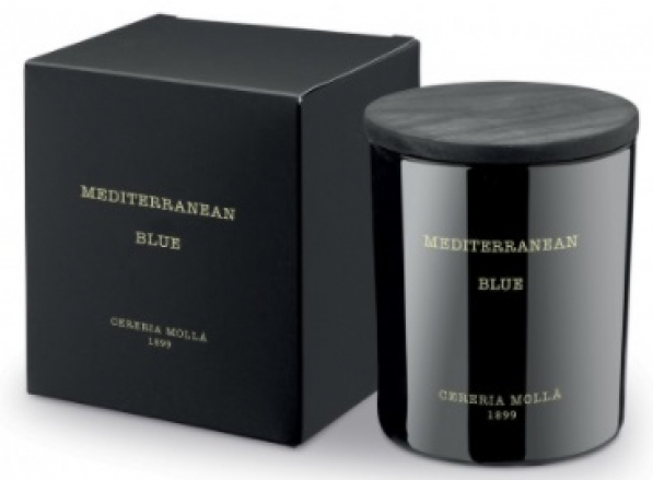 Świeca zapachowa sojowa w słoiku CERERIA MOLLA BOUTIQUE MEDITERRANEAN BLUE 230 g