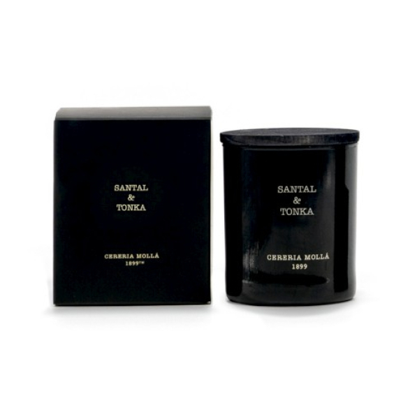 Świeca zapachowa sojowa w słoiku CERERIA MOLLA BOUTIQUE SANTAL AND TONKA 230 g