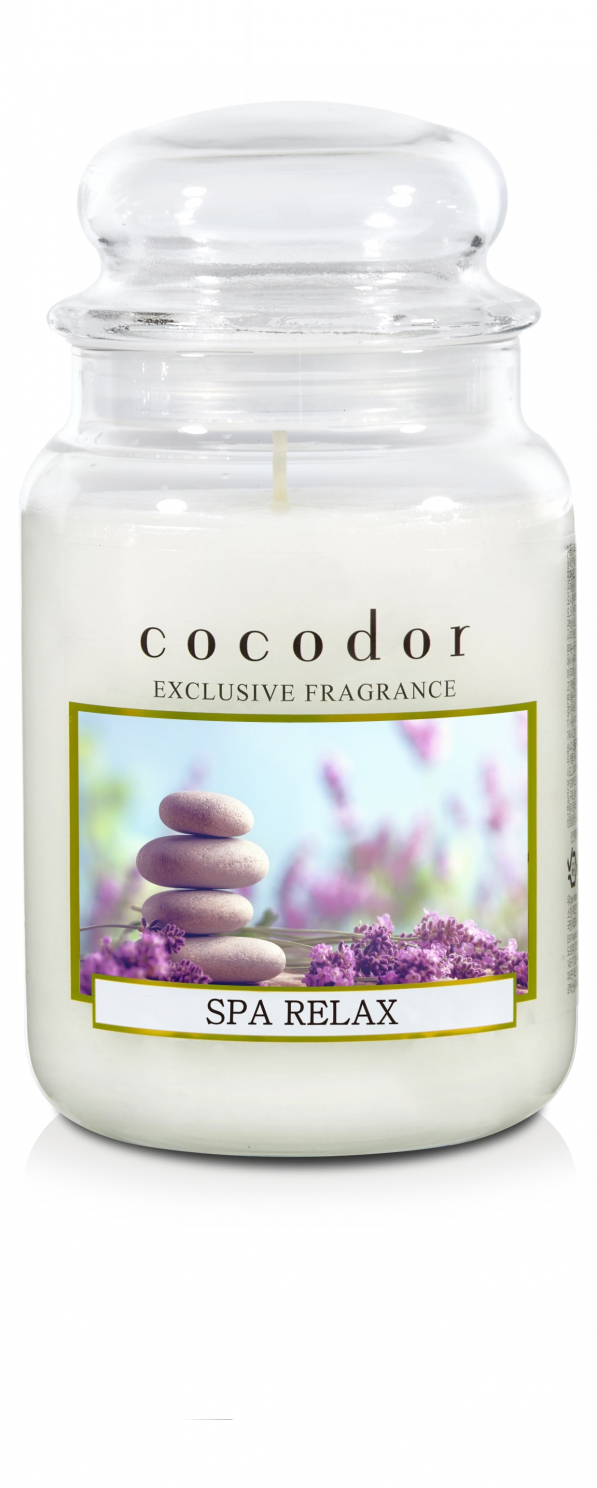 Świeca zapachowa w szkle COCODOR SPA RELAX 550 g