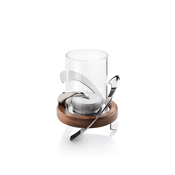 ROBERT WELCH Helix - świecznik na tealighty szklany