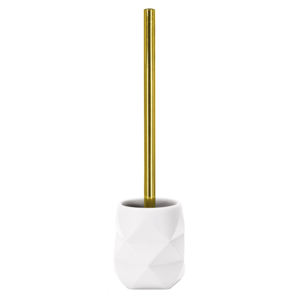 Szczotka do wc z pojemnikiem KLEINE WOLKE GOLD CRACKLE