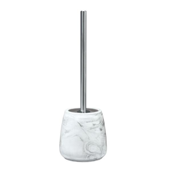 Szczotka do wc z pojemnikiem porcelanowa KLEINE WOLKE MARBLE